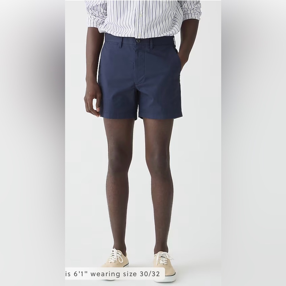 J.Crew 5" stretch chino short - Picture 4 of 11